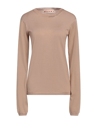 MARNI Jumper Camel 70% Virgin Wool, 30% Silk