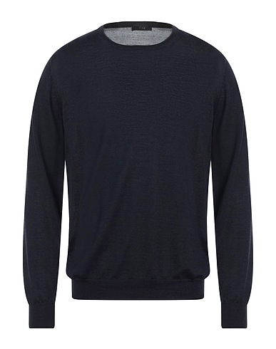 FAY Jumper Midnight blue 70% Virgin Wool, 30% Silk
