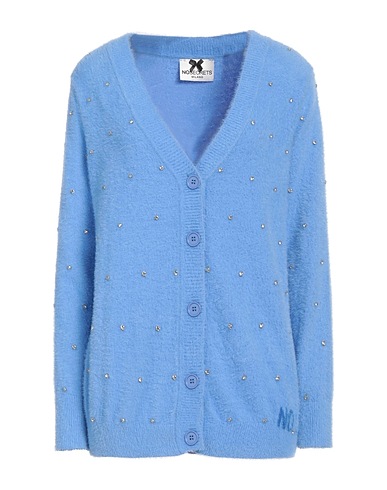 NO SECRETS Cardigan Light blue 50% Viscose, 28% Polyester, 22% Polyamide