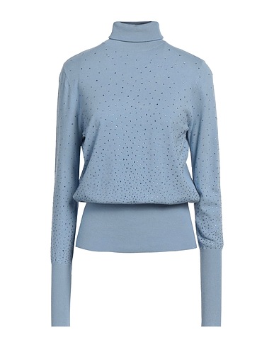 NO SECRETS Rollkragenpullover Himmelblau 51% Viskose, 29% Polyester, 20% Polyamid
