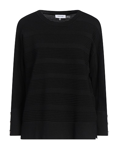 CALVIN KLEIN Jumper Black 80% Viscose, 20% Nylon