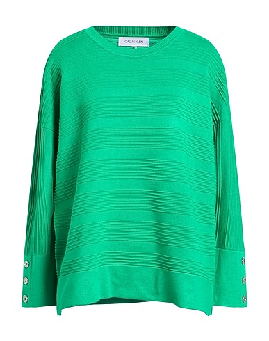 CALVIN KLEIN Pullover Verde 80% Viscosa, 20% Nylon