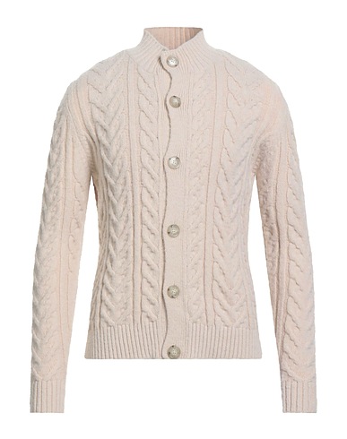 DIKTAT Cardigan Beige 36% Merino Wool, 33% Polyamide, 31% Acrylic