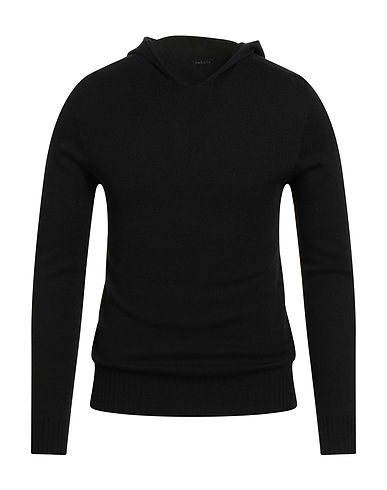 RETOIS Jumper Black 100% Merino Wool