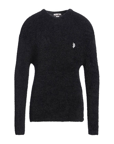 U.S.POLO ASSN. Jumper Black 71% Polyamide, 19% Viscose, 10% Polyester