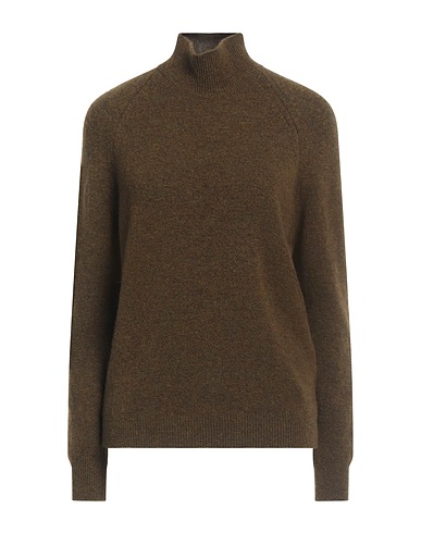HIGH Polo neck USE Military green 38% Nylon, 36% Wool, 25% Alpaca wool, 1% Elastane