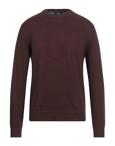 HARMONT & BLAINE Jumper BLAINE. Chocolate brown 75% Cotton, 17% Wool, 8% Cashmere
