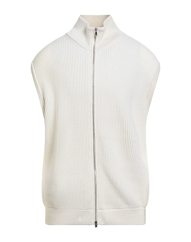 SEVEN GAUGE Cardigan Ivory 100% Wool