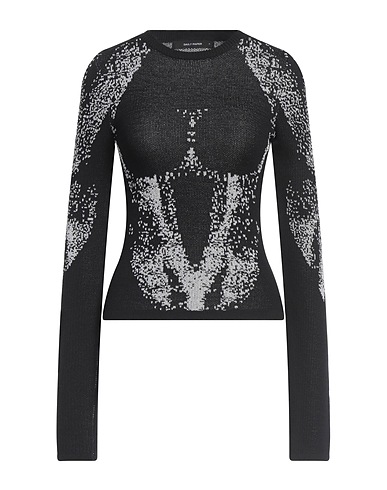 DAILY PAPER Sweater NERO 40% Viscose, 24% Polyamide, 23% Synthetic fibers, 13% Polyester