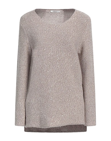 KANGRA Jumper Beige 62% Wool, 27% Cashmere, 8% Cotton, 3% Polyester