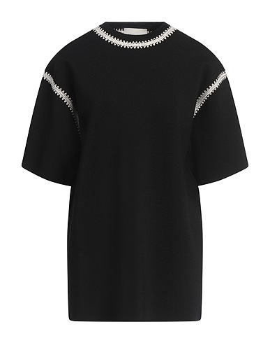 NANUSHKA Sweater Black 52% Recycled viscose, 46% Recycled polyamide, 2% Elastane