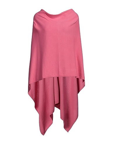 LE TRICOT PERUGIA ケープ フューシャ バージンウール 70% / シルク 20% / カシミヤ 10%