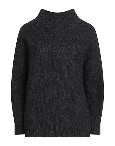 PESERICO Rollkragenpullover EASY Braungrau 70% Baby alpakawolle, 30% Schurwolle