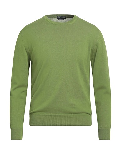 BALLANTYNE Pullover Grün 100% Baumwolle