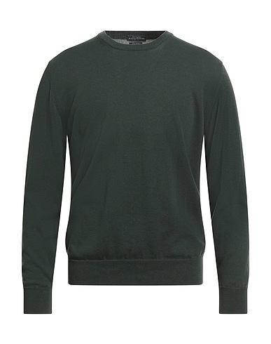 BALLANTYNE Pullover Verde scuro 100% Cotone