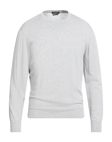 BALLANTYNE Pullover Gris clair 100% Coton