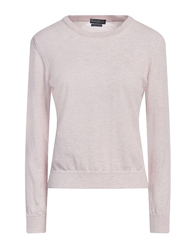 BALLANTYNE Sweater Light pink 85% Cotton, 15% Cashmere
