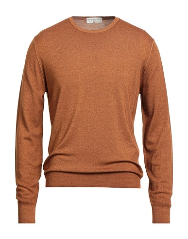 FILIPPO DE LAURENTIIS Jumper COLORS Tan 100% Super 120s Wool