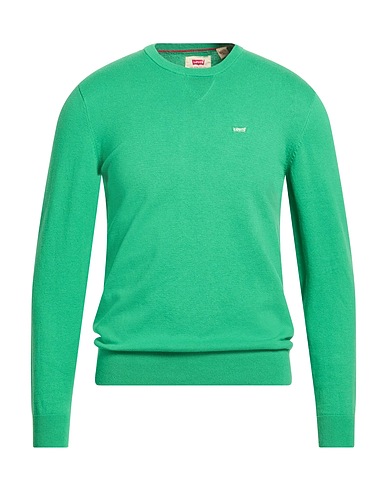 LEVI'S Jumper VERDE 94% Cotton, 4% Polyamide, 2% Elastane