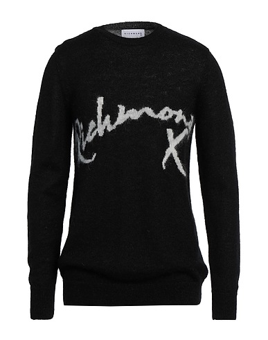 RICHMOND X Jumper Black 40% Nylon, 32% Mohair wool, 28% Wool
