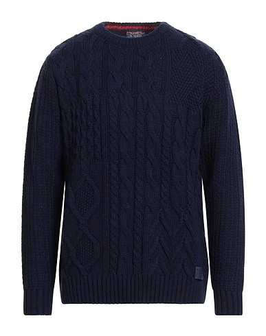 SCOTCH & SODA Jumper Midnight blue 95% Acrylic, 5% Virgin Wool