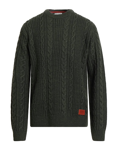 SCOTCH & SODA Pullover Militärgrün 95% Acryl, 5% Schurwolle