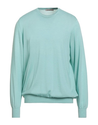 LA FILERIA Cashmere jumper Turquoise 100% Cashmere