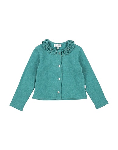 MAGIL Cardigan Deep teal 70% Cotton, 20% Acrylic, 4% Synthetic fibers, 3% Viscose, 3% Polyester