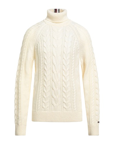 TOMMY HILFIGER Dolcevita Avorio 64% Lana, 36% Poliammide