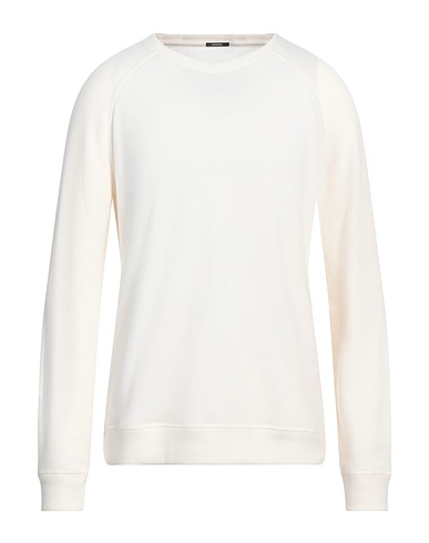DENHAM Jumper Off white 48% Cotton, 48% Polyester, 4% Elastane
