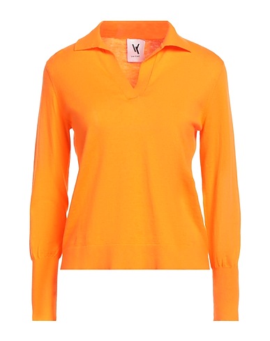 VAN KUKIL Kaschmirpullover  Orange 100% Kaschmir