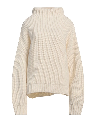 ANINE BING Polo neck Cream 25% Alpaca wool, 25% Wool, 25% Polyamide, 25% Polyacrylic