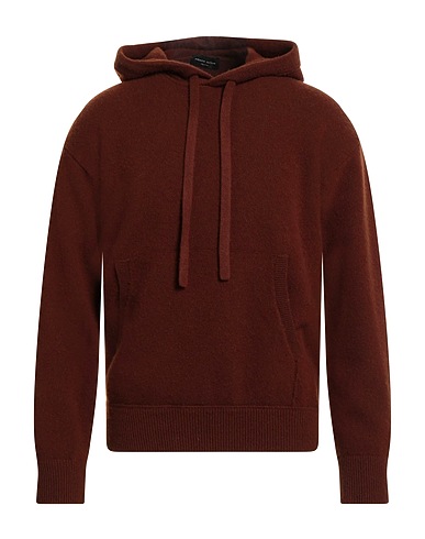 ROBERTO COLLINA Pullover Testa di moro 90% Lana Merino, 10% Cachemire