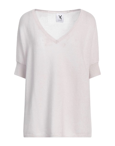 VAN KUKIL Cashmere jumper Light grey 100% Cashmere