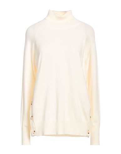 CORTE dei GONZAGA Polo neck Cream 48% Viscose, 27% Polyester, 25% Polyamide