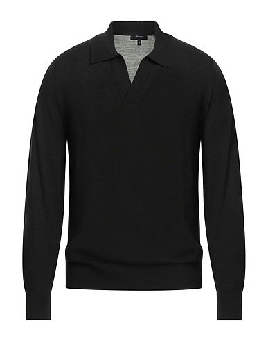 THEORY Pullover Schwarz 95% Merinowolle, 5% Andere Fasern
