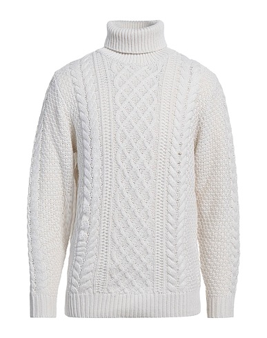 OVER/D Turtleneck Off white 40% Viscose, 40% Polyamide, 20% Wool