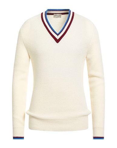 BROOKSFIELD Jumper Off white 43% Acrylic, 35% Alpaca wool, 22% Wool