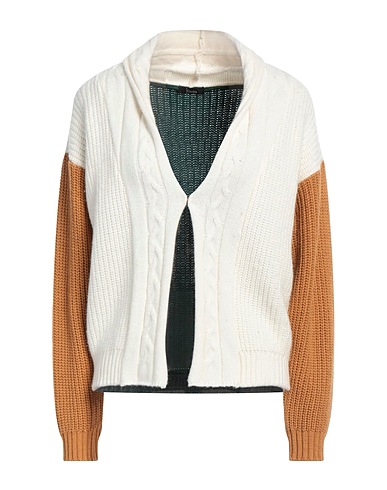 HANITA Cardigan Panna 45% Viscosa, 25% Nylon, 25% Lana, 5% Cachemire