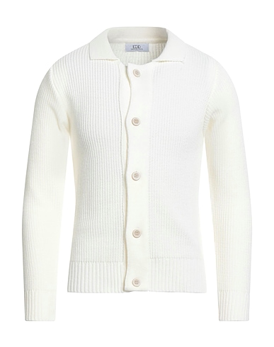 EREDI DEL DUCA Cardigan Cream 50% Wool, 50% Acrylic