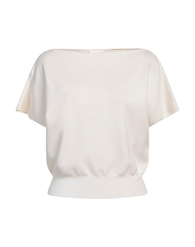 P.A.R.O.S.H. Jumper Ivory 75% Wool, 15% Cashmere, 10% Elastane
