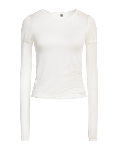 TOTEME Sweater White 88% Lyocell, 10% Cashmere, 2% Polyamide