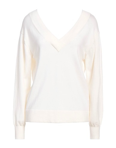 P.A.R.O.S.H. Jumper Ivory 75% Wool, 15% Cashmere, 10% Elastane