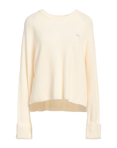 SUN 68 Pullover Elfenbein 50% Merinowolle, 35% Viskose, 10% Polyamid, 5% Kaschmir