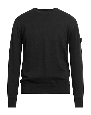 PEUTEREY Pullover Nero 85% Cotone, 15% Lana