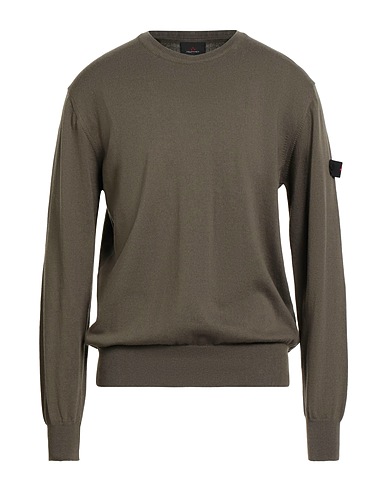 PEUTEREY Pullover Verde militare 85% Cotone, 15% Lana