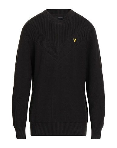 LYLE & SCOTT Jumper VINTAGE Charcoal 85% Cotton, 15% Wool
