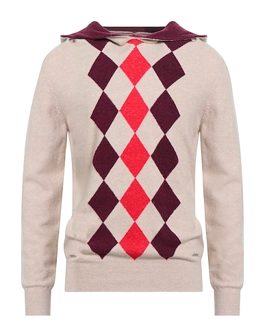 GAUDÌ Jumper Beige 56% Acrylic, 35% Polyamide, 3% Elastane, 3% Wool, 3% Alpaca wool
