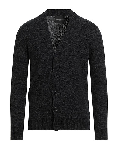ROBERTO COLLINA Cardigan Midnight blue 100% Merino Wool