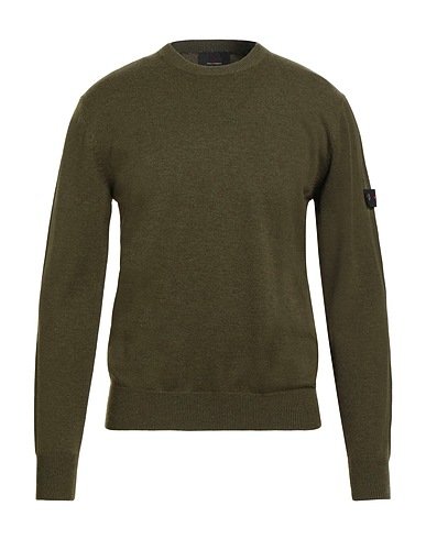 PEUTEREY Jumper Military green 50% Wool, 30% Polyamide, 20% Acrylic